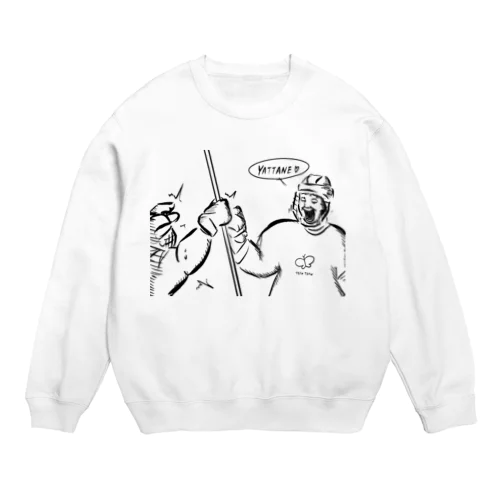 猛烈IHgirl　YATTANE Crew Neck Sweatshirt