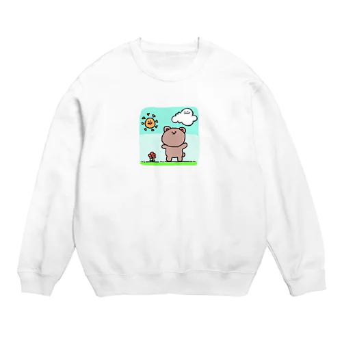 クマそん Crew Neck Sweatshirt