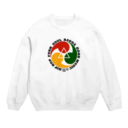 三つ巴オリジナルTシャツ Crew Neck Sweatshirt