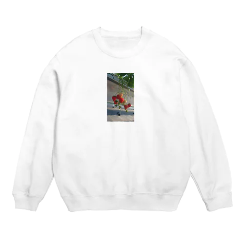 静岡いちごグッズ Crew Neck Sweatshirt