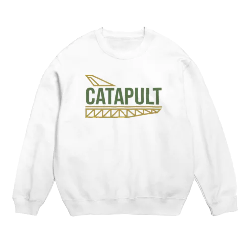 カタパルト CATAPULT ロゴ Crew Neck Sweatshirt