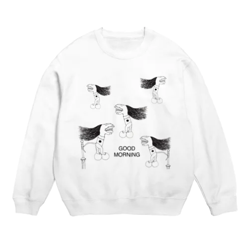 ワタクシさん〜GOODMORNING〜 Crew Neck Sweatshirt