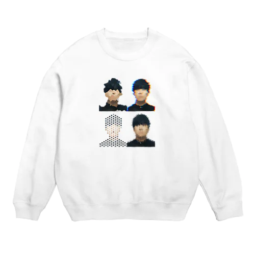 人・アッセンブル Crew Neck Sweatshirt