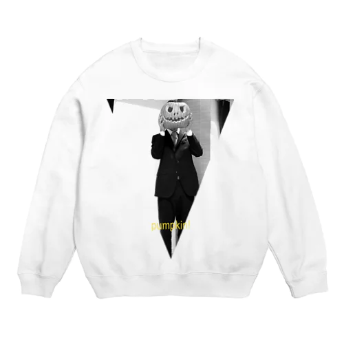 pumpkin Crew Neck Sweatshirt