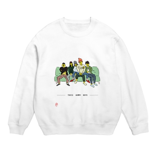 TOKYO 46時中 BOYS Crew Neck Sweatshirt