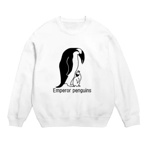 コウテイペンギン Crew Neck Sweatshirt