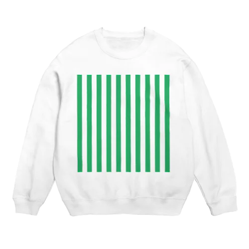 緑化プロジェクト-ストライプ Crew Neck Sweatshirt