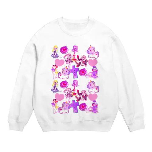 男子禁制♡乙女の部屋 Crew Neck Sweatshirt