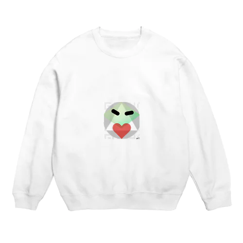 ウィン君(ウィンク) Crew Neck Sweatshirt
