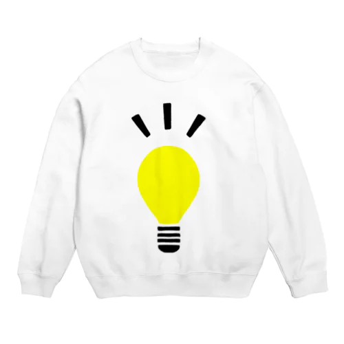 あ、ひらめいた！ Crew Neck Sweatshirt