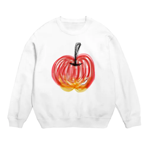 しりとりんご Crew Neck Sweatshirt