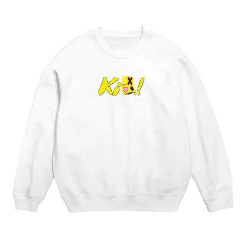 Ki○○！ Crew Neck Sweatshirt