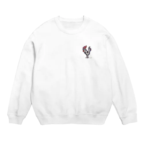 Happy-chicken Crew Neck Sweatshirt