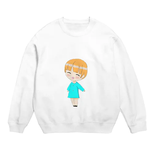 優しい女の子 Crew Neck Sweatshirt