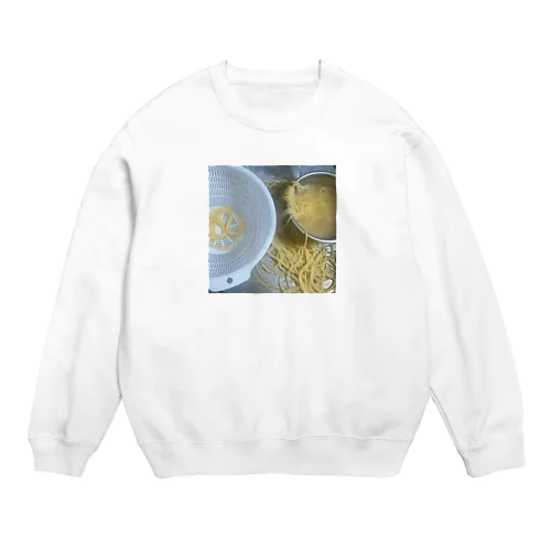 湯切り失敗 Crew Neck Sweatshirt