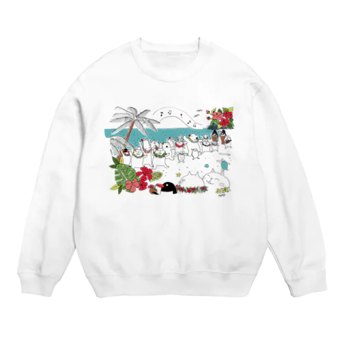 Aloha mai　スクエア Crew Neck Sweatshirt