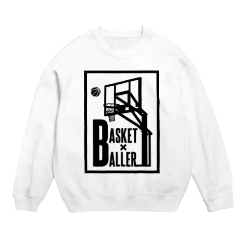 BASKET×BALLER Crew Neck Sweatshirt