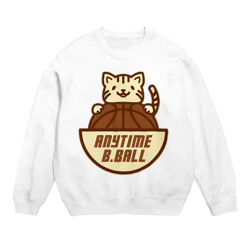 ねこバスポケット Crew Neck Sweatshirt