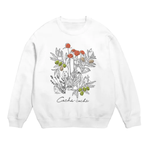 かくれんぼ Crew Neck Sweatshirt