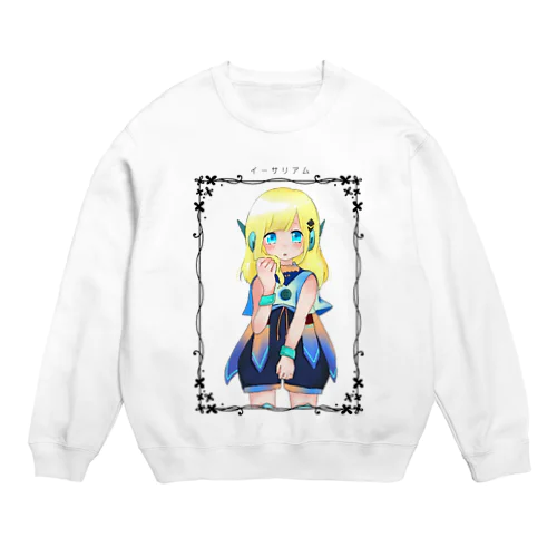 イーサちゃん Crew Neck Sweatshirt