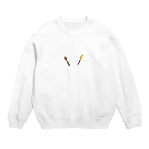 いただきます Crew Neck Sweatshirt