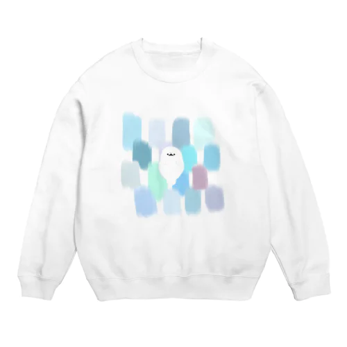 あざらしとえのぐ Crew Neck Sweatshirt