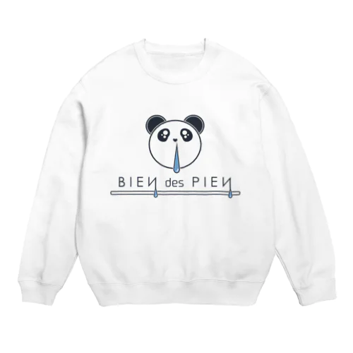 BIEN des PIEN　ロゴマーク Crew Neck Sweatshirt