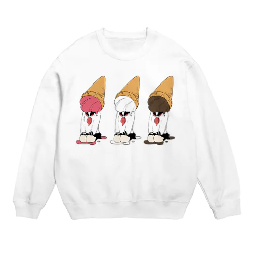 ソフト三姉妹 Crew Neck Sweatshirt