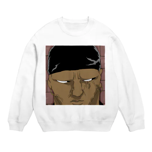 Black Man Crew Neck Sweatshirt