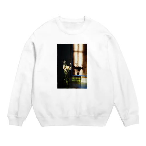 ドライフラワー Crew Neck Sweatshirt