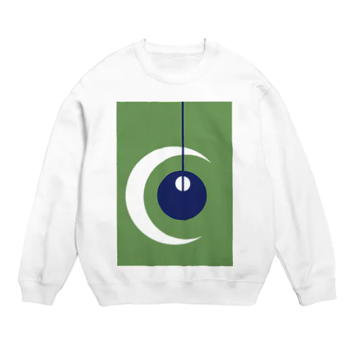 抹茶月 Crew Neck Sweatshirt