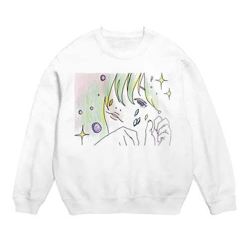 girl Crew Neck Sweatshirt