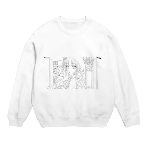 一希凛　ラフグッズ2 Crew Neck Sweatshirt