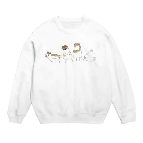 十姉妹のみなさん Crew Neck Sweatshirt