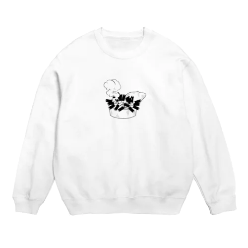 我が家の灰皿　 Crew Neck Sweatshirt