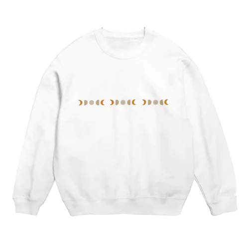 seventeen moon Crew Neck Sweatshirt