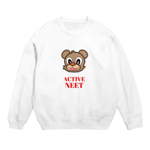 アクティブニート　ベア Crew Neck Sweatshirt