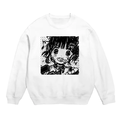 ﾆｬ!! Crew Neck Sweatshirt