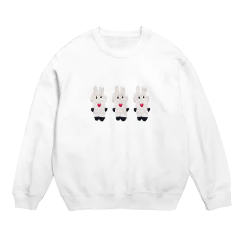 ラビちゃん🐰 Crew Neck Sweatshirt