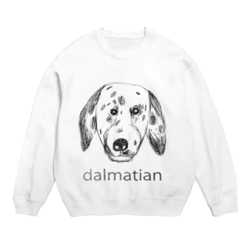 Dalmatian Crew Neck Sweatshirt