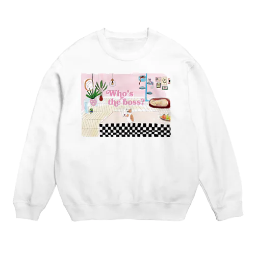 BOSS HAMS Crew Neck Sweatshirt