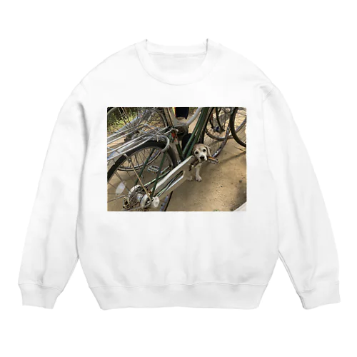 マヌケ犬 Crew Neck Sweatshirt