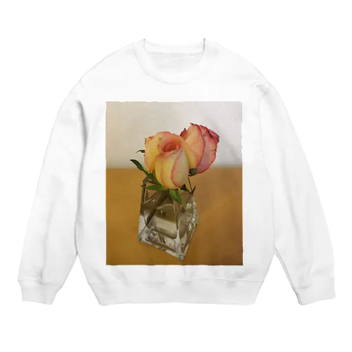 バラのある生活 Crew Neck Sweatshirt