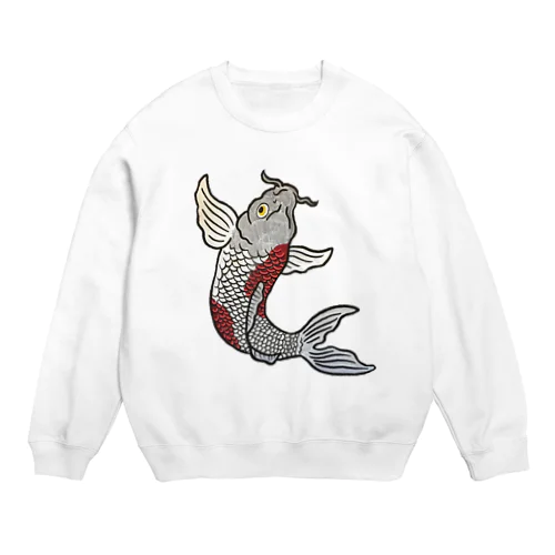 Rising Carp ① Crew Neck Sweatshirt