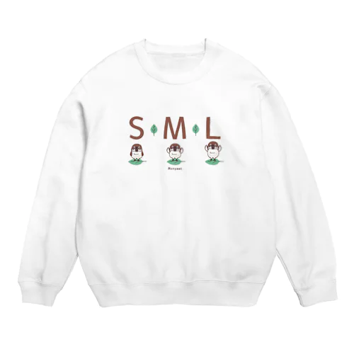 スズメがちゅん SMLTシャツ Crew Neck Sweatshirt