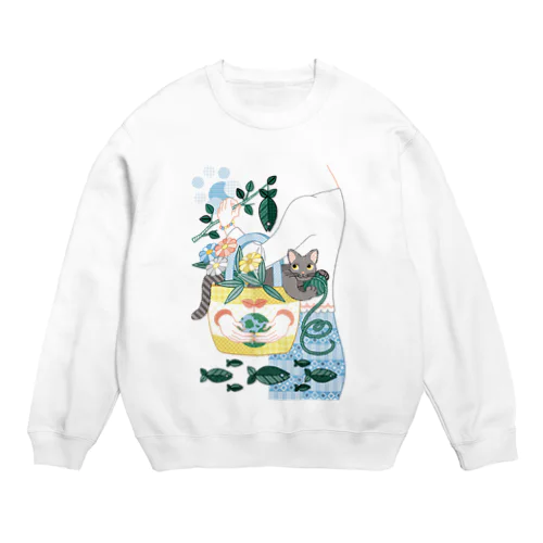 Ｎ・ＥＣＯＢＡＧ Crew Neck Sweatshirt