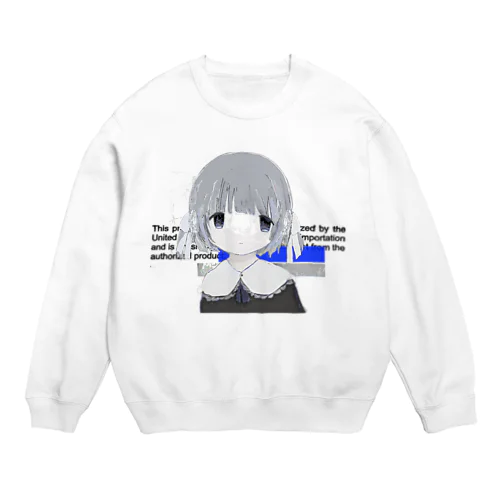 泡と羊の夢 Crew Neck Sweatshirt