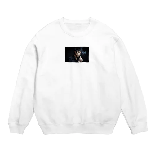 睡眠は男性ホルモンの分泌において最重要生活習慣と言わ Crew Neck Sweatshirt