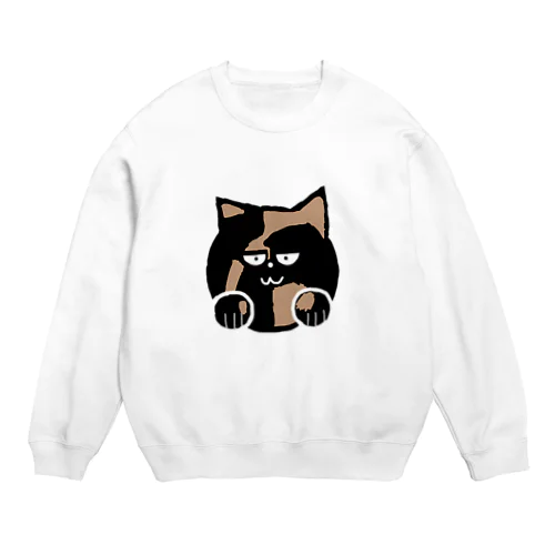 サビ猫のazuneko(あずねこ) Crew Neck Sweatshirt