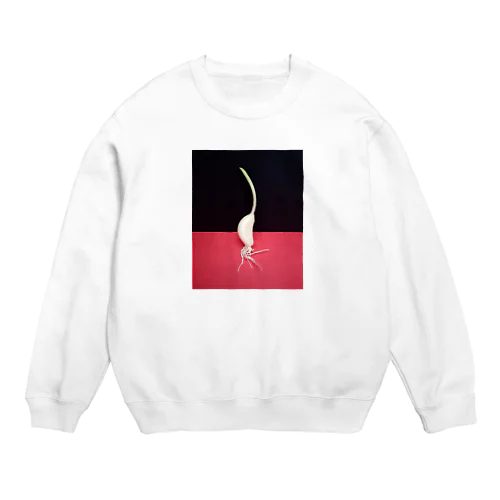 自立ニンニク Crew Neck Sweatshirt